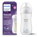 PHILIPS Avent, Natural Response Baby Bottle 330 ml with Flow 4 (3 mand Teat), SCY906/11