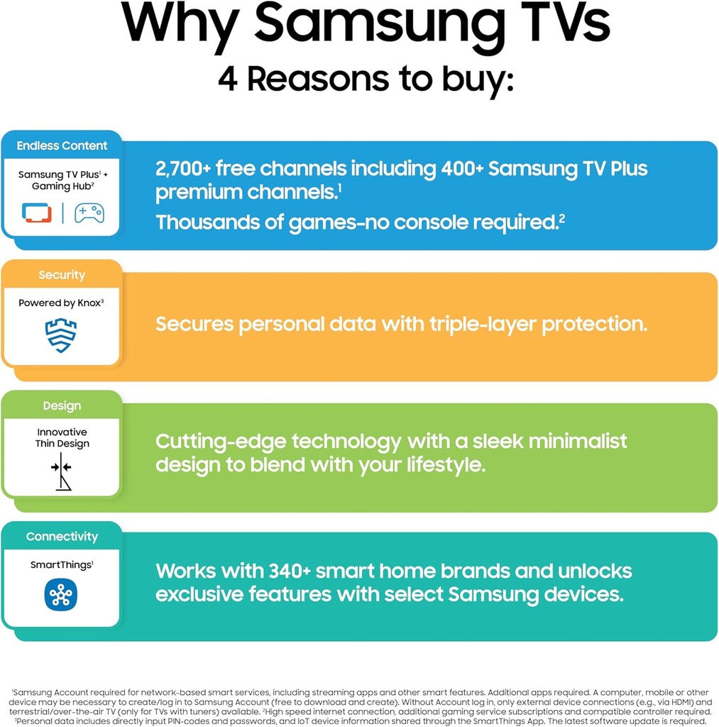 Samsung 75-Inch Class QLED Q8F 4K UHD Smart TV (2025 Model) Q4 AI Processor